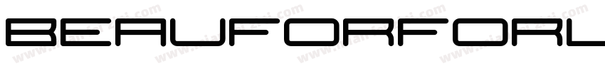 BeauforforLOL Bold字体转换